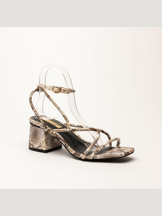 Miss Belgini Women's Sandals Brown