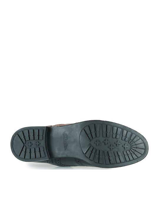Women's Leather Oxford Shoes Black