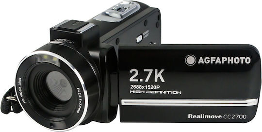 AgfaPhoto Видеокамера Сензор CMOS Запис на Карта с памет с Екран 3" с HDMI