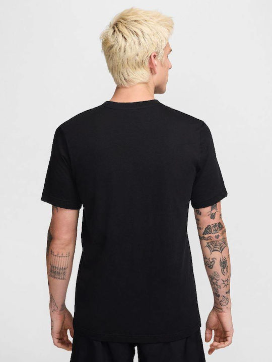 Air Sportliches T-Shirt Black / Gold