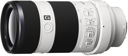 Sony Cadru complet Obiectiv Foto FE 70-200mm f/4 G OSS Tele Zoom pentru Montura Magazin online Sony E White