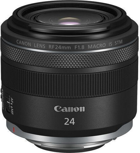 Canon Full Frame Φωτογραφικός Φακός RF 24mm F/1.8 IS Macro STM Macro για Canon RF Mount Μαύρος