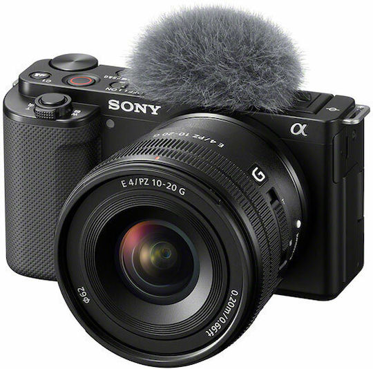 Sony Crop Φωτογραφικός Φακός 10-20mm f/4 PZ G Ultra-Wide Zoom για Sony E Mount Μαύρος