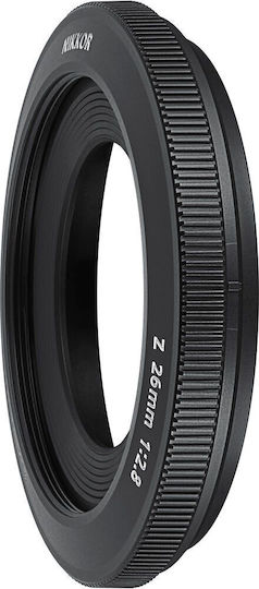 Nikon Full Frame Φωτογραφικός Φακός Nikkor Z 26mm f/2.8 Pancake για Nikon Z Mount Μαύρος