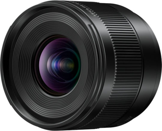 Panasonic Crop Camera Lens Lumix F1.7 Leica Summilux Wide Angle for Micro Four Thirds (MFT) Mount Black
