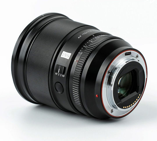 Viltrox Crop Kameraobjektiv 75mm f/1.2 AF Teleobjektiv für Sony E Mount Black