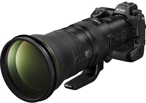 Nikon Full Frame Camera Lens TC VR S 400mm f/2.8 Fixed for Nikon Z Mount Black