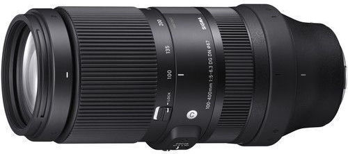 Sigma Пълен кадър Фотообектив 100-400mm f/5-6.3 DG DN OS Contemporary Телеувеличение за Лайка Л Монтаж Черен