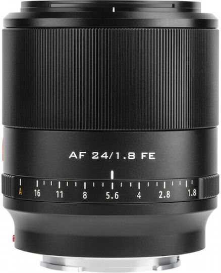 Viltrox Full Frame Φωτογραφικός Φακός AF 24mm f/1.8 FE Wide Angle για Sony E Mount Μαύρος