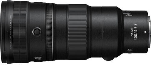 Nikon Full Frame Camera Lens Nikkor Z 400mm f/4.5 VR S Fixed for Nikon Z Mount Black
