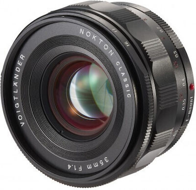 Voigtlander Full Frame Φωτογραφικός Φακός Nokton Classic 35mm f/1.4 Standard / Wide Angle για Sony E Mount Black