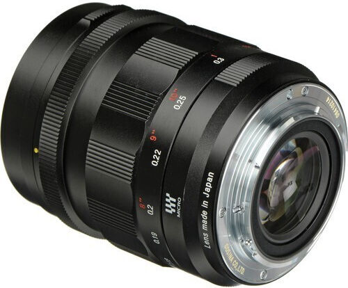 Voigtlander Full Frame Camera Lens Nokton 25mm f/0.95 Type II Fixed for Micro Four Thirds (MFT) Mount Black