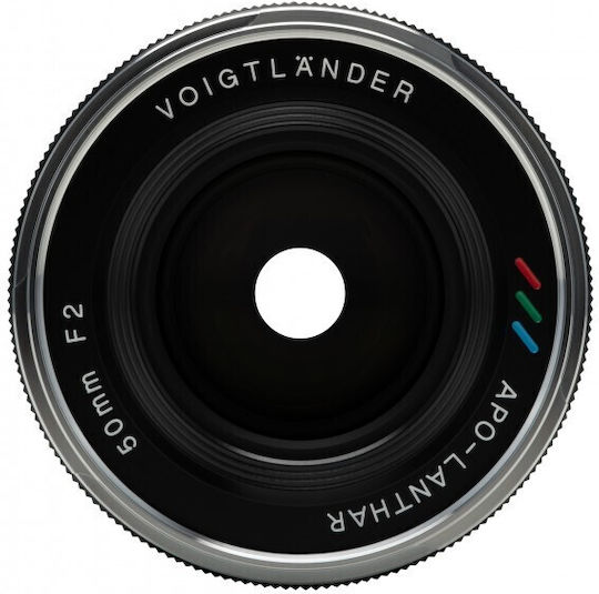 Voigtlander Full Frame Camera Lens APO-LANTHAR 50mm f/2.0 Aspherical Fixed for Leica M Mount Black