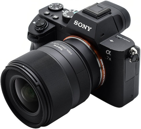 Tokina Crop Φωτογραφικός Φακός Firin 20mm f/2 FE AF Wide Angle για Sony E Mount Μαύρος
