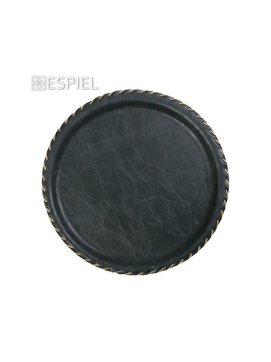 Espiel Кръгъл Поднос за сервиране в Зелен Цвят 43x43см LTG43K12-1 1бр