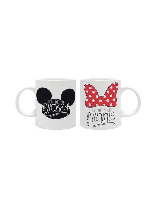 Disney Love - Mickey and Minnie Ceramic Cup White 320ml