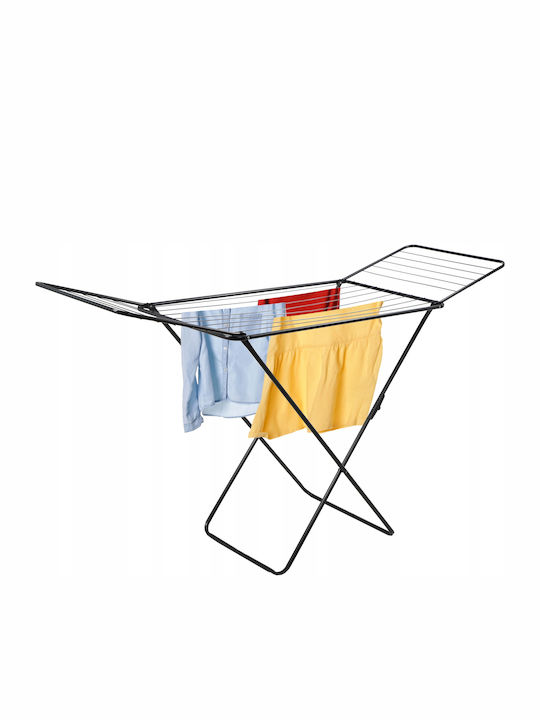 Kadax Folding Floor Clothes Drying Rack with Hanging Length 18m