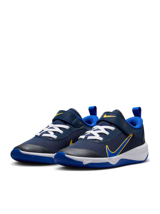 Omni Kids Sports Shoes Running with Hoop & Loop Closure Midnight Navy