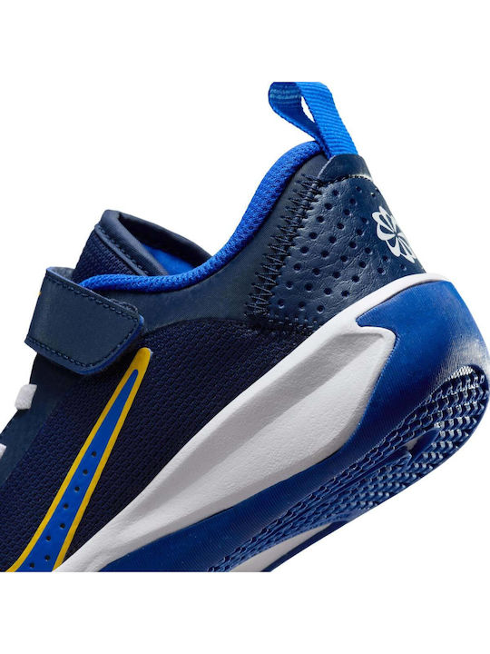 Omni Kids Sports Shoes Running with Hoop & Loop Closure Midnight Navy