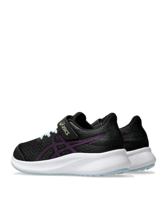 Patriot 13 Ps Kids Sports Shoes Running with Hoop & Loop Closure Black