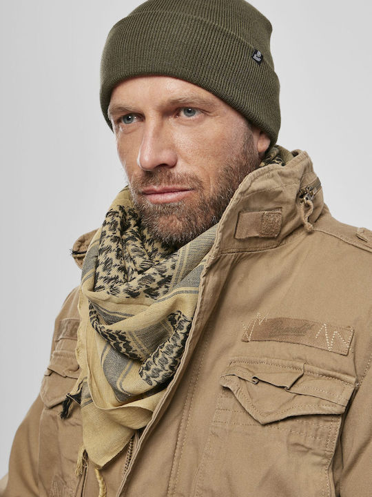 Watch Cap Beanie Ανδρικός Σκούφος Πλεκτός σε Χακί χρώμα