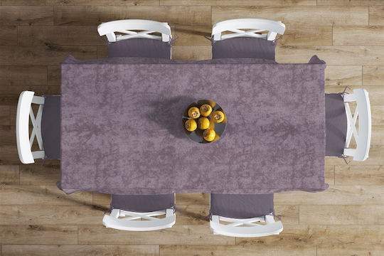 Dimcol Panama Shadow Stain Resistant Dark Lilac 140x180cm