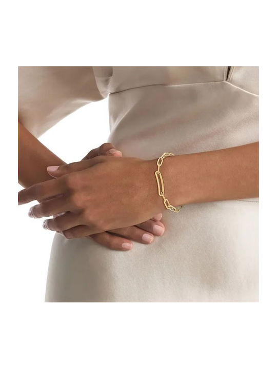 Calvin Klein Bracelet made of Steel Gold Plated with Zircon