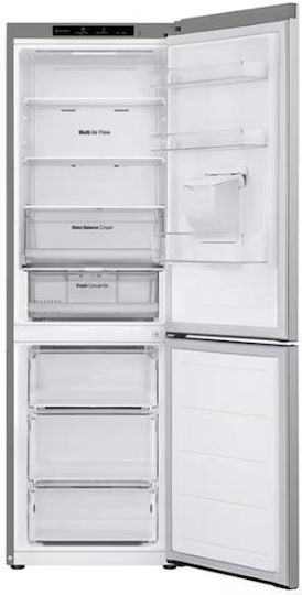 LG Kühl-Gefrierkombination 343Es NoFrost H186xB59.5xT68.2cm. Inox GBF3102DPY