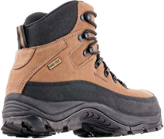 VM Footwear Military Half Boots from Mesh Brown 4170-o2