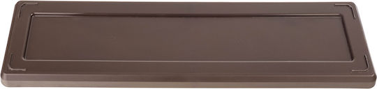 Kadax Farfurie Pot Plastic Maro 33883