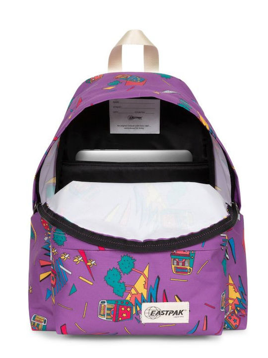 Eastpak Padded Pak'r Σχολική Τσάντα Πλάτης Γυμνασίου - Λυκείου Πολύχρωμη 24lt 30 x 18 x 40εκ