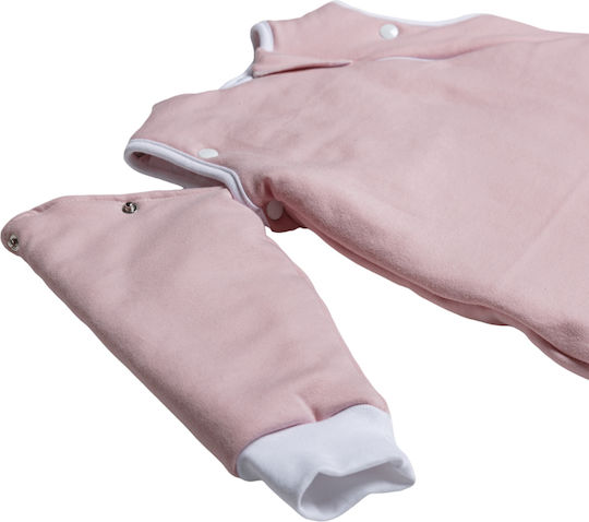 Tender Iarna Sac de dormit Elephant 2.5 tog Roz cu mâneci detașabile