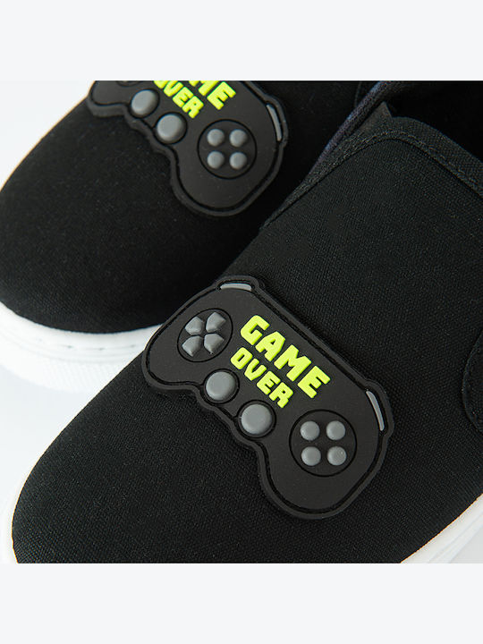 Kids Sneakers Slip-on Black