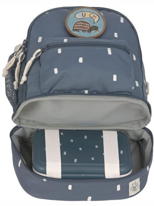 Casual Mini Backpack Happy Prints Midnight Blue