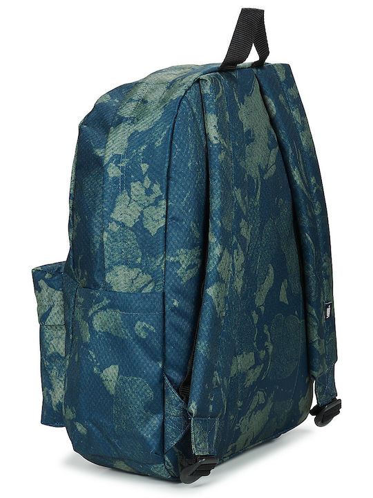 Vans Old Skool Drop V School Backpack Junior High-High School Purple with Water Bottle Holder