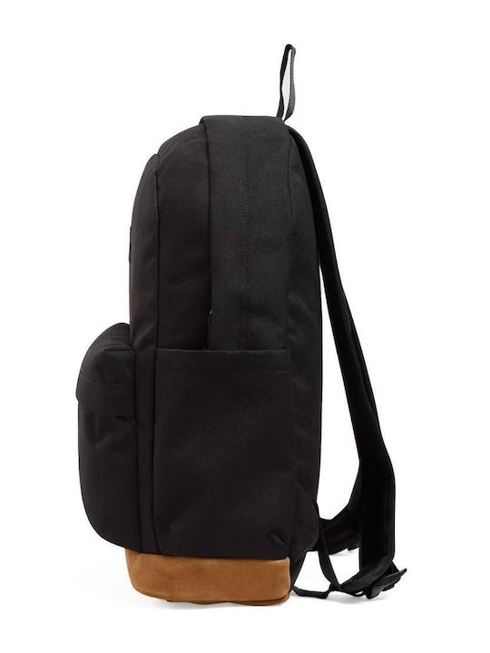 Vans Skool Sport School Bag Backpack Junior High-High School Black with Water Bottle Holder 22Liters