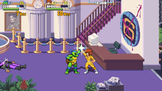 Teenage Mutant Ninja Turtles: Shredder's Revenge Joc PS4