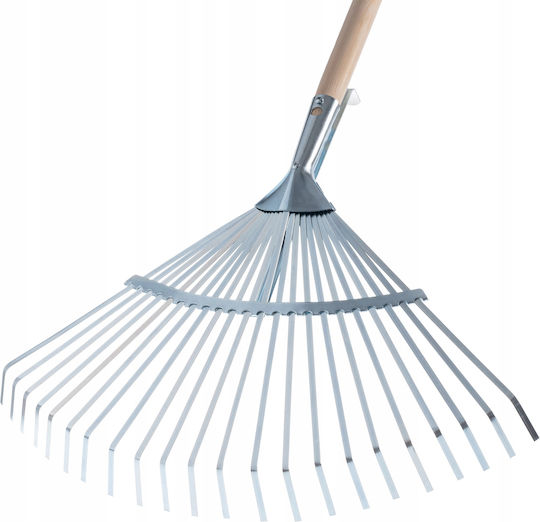 Kadax 165907 Furcă de grădină Greblă pentru gazon cu mâner