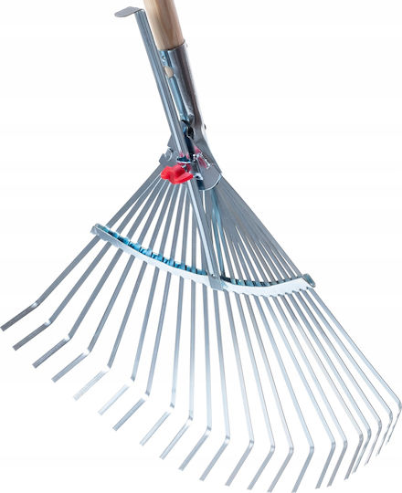 Kadax 165907 Furcă de grădină Greblă pentru gazon cu mâner