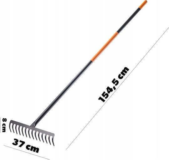 Kadax 26186 Τσουγκράνα Φύλλων με Κοντάρι