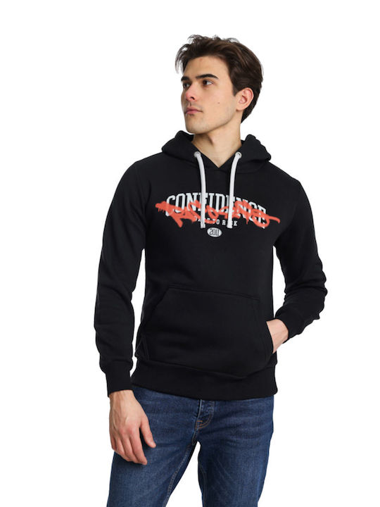 Paco & Co Men's Sweatshirt with Hood Black