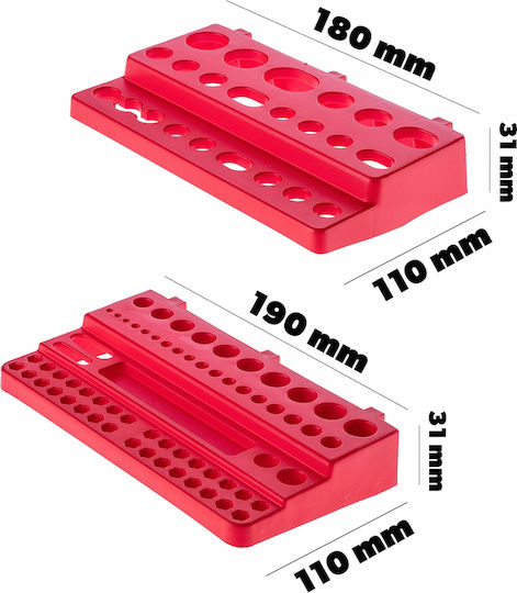 Kadax Tool Board 116x78cm Shelf 67 Pcs