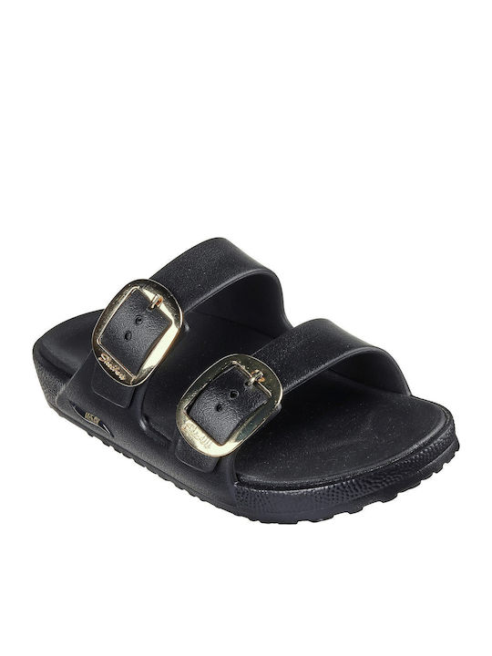Arch Fit Women's Flat Sandals in Black Color
