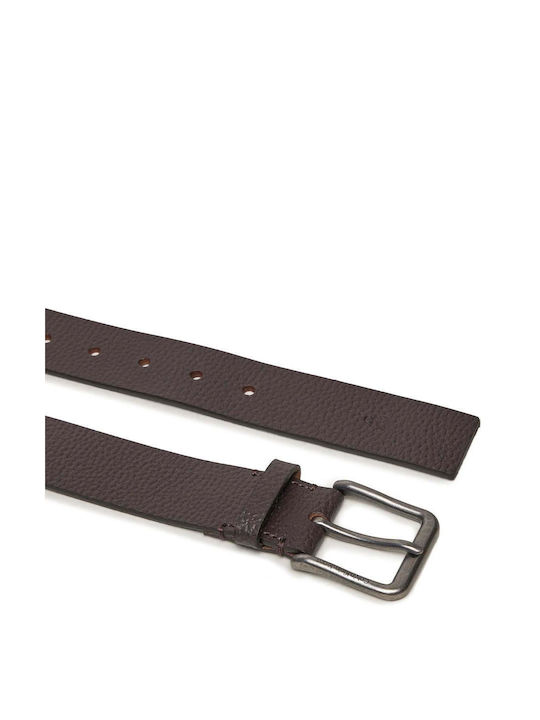 Calvin Klein Men's Leather Belt Brown