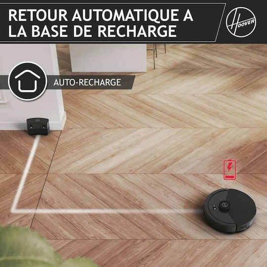 Hoover HG4 Robot Vacuum Cleaner with Laser Mapping & 4000Pa Suction Power Iron Grey