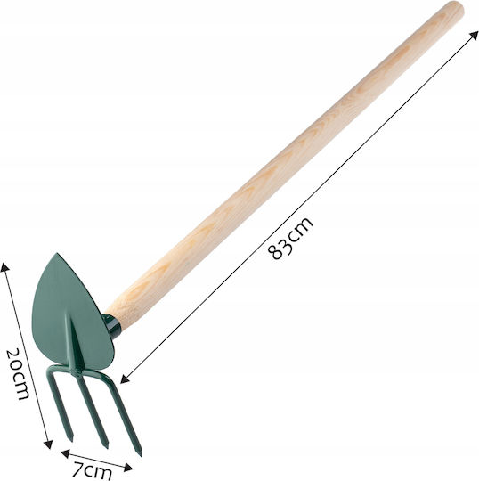 Kadax Hacke mit Stange 83cm