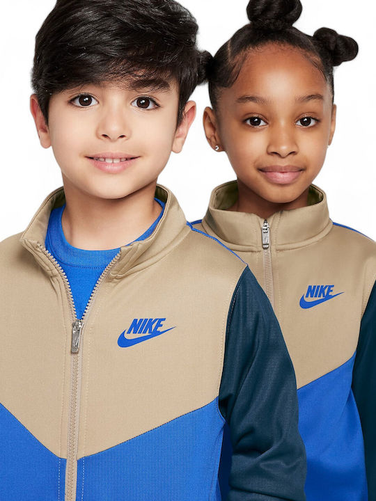 Nike Kids Sweatpants Set Dri-Fit Khaki 2pcs