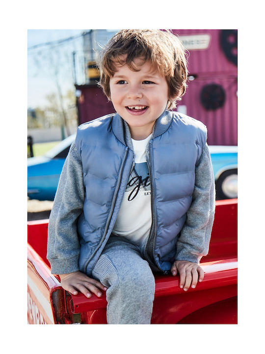 Mayoral Kids Casual Jacket Sleeveless Grey