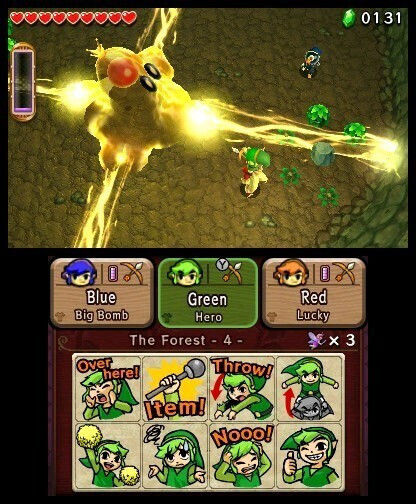 The Legend of Zelda Tri Force Heroes 3DS