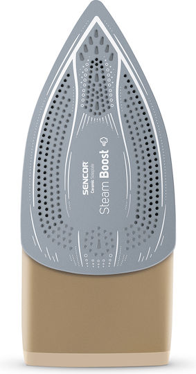 Sencor Steam Iron 2600W with Ceramic Plate and Continuous Steam Supply 35g/min